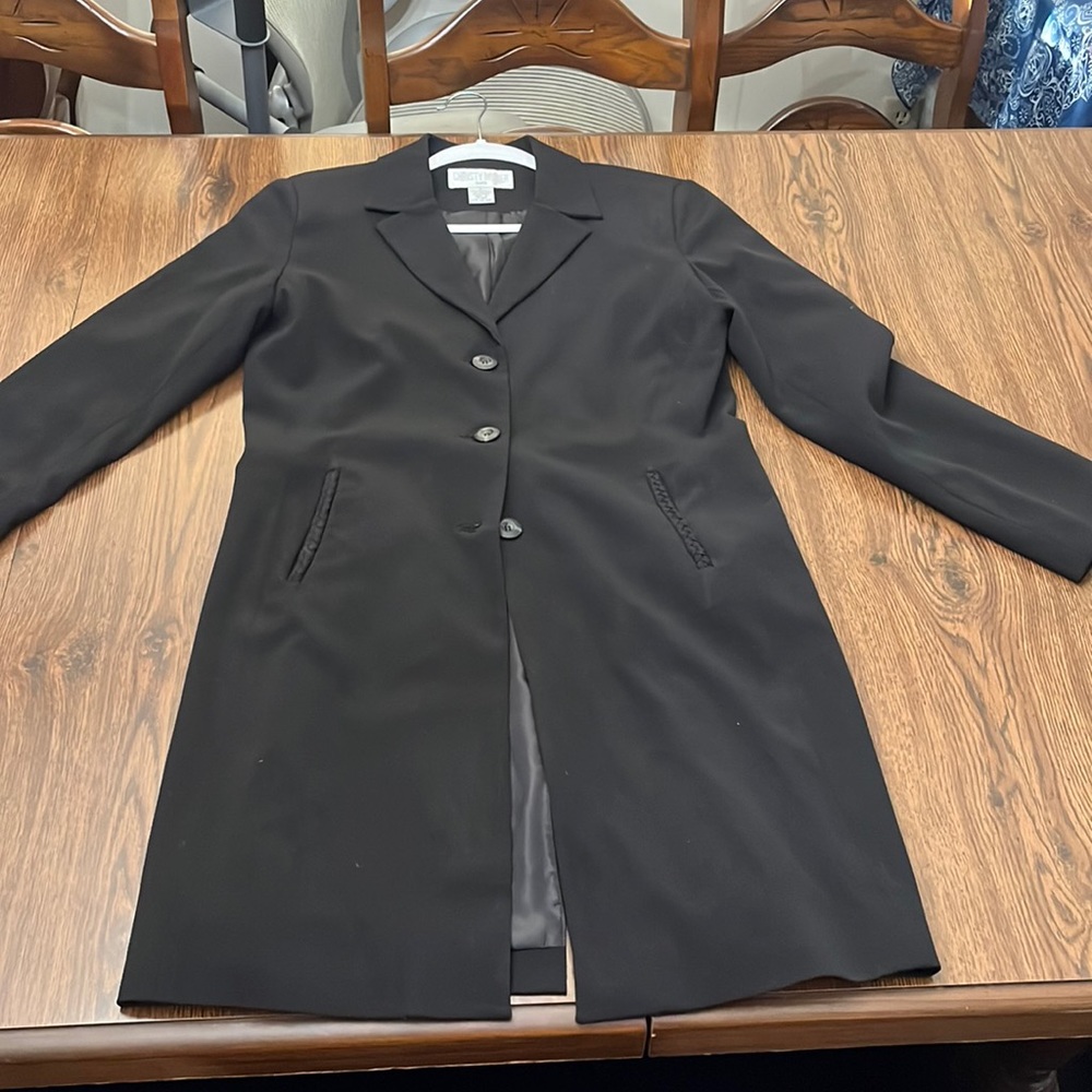 Vintage Black blazer coat.